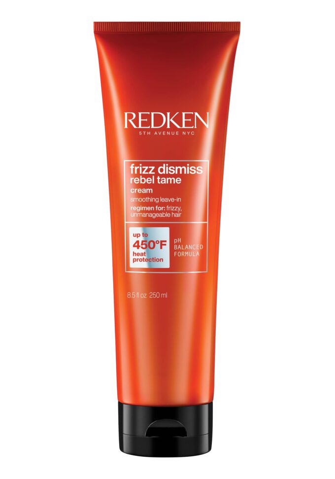 Redken Frizz Dismiss Rebel Tame Heat Protecting Cream 250ml Halo Hair & Skin - rosehipskincare.com.au