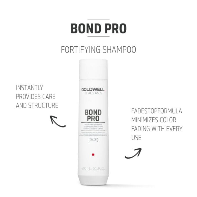 Goldwell Dualsenses Bond Pro Fortifying Shampoo 300ml Halo Hair & Skin - rosehipskincare.com.au