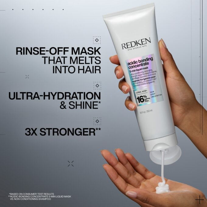 Redken Acidic Bonding Concentrate 5-minute Mask 250ml Halo Hair & Skin - rosehipskincare.com.au