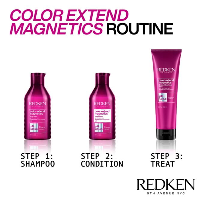 Redken Color Extend Magnetics Shampoo 500ml Halo Hair & Skin - rosehipskincare.com.au