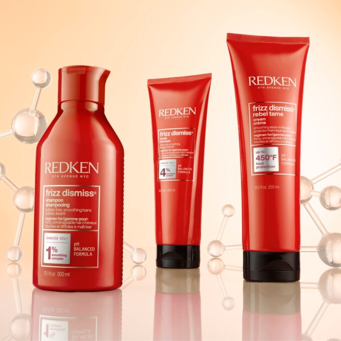 Redken Frizz Dismiss Sodium Chloride-Free Shampoo 500ml Halo Hair & Skin - rosehipskincare.com.au