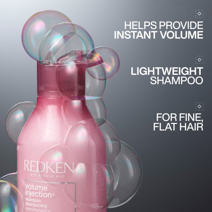Redken Volume Injection Shampoo 500ml Halo Hair & Skin - rosehipskincare.com.au