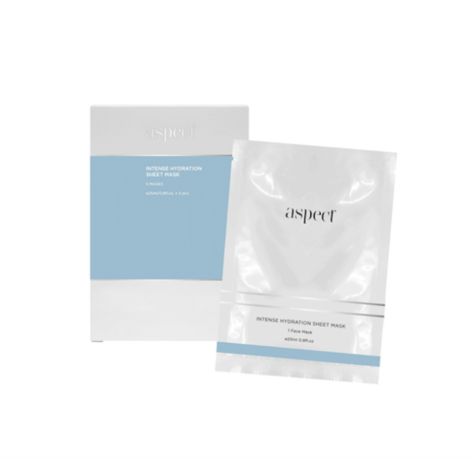 Aspect Intense Hydration Sheet Masks - 5 Pack Halo Hair & Skin - rosehipskincare.com.au