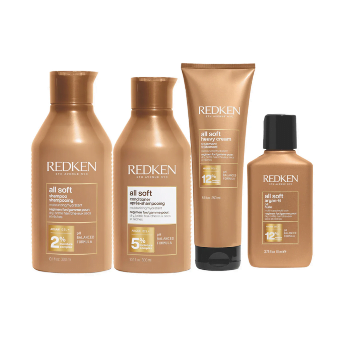 Redken All Soft Complete Bundle Halo Hair & Skin - rosehipskincare.com.au